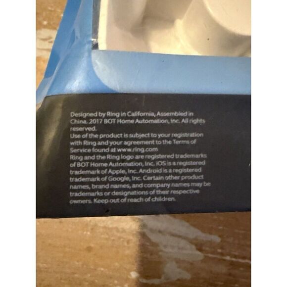 Genuine Ring RB Spotlight Battery Mounting Pack - White Ring Camera Accessories - Picture 4 of 5